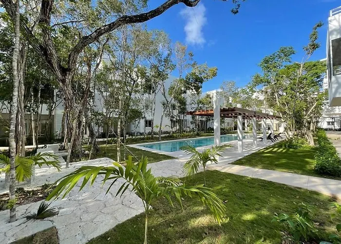 Apartamento Serene Private Rooftop Jacuzzi Penthouse 2 Pools 5 Min To + Gym Tulum